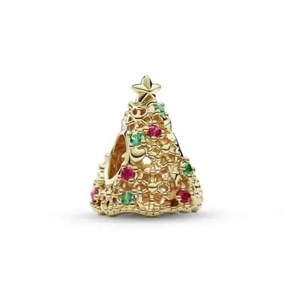 Talisman cu pom de Crăciun strălucitor