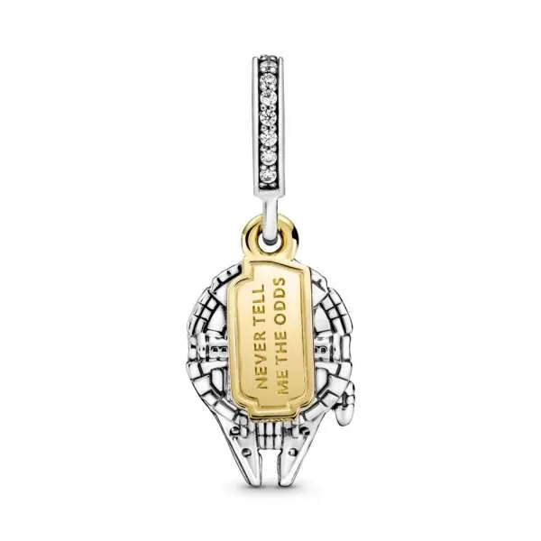 Talisman de tip pandantiv Millennium Falcon Star Wars