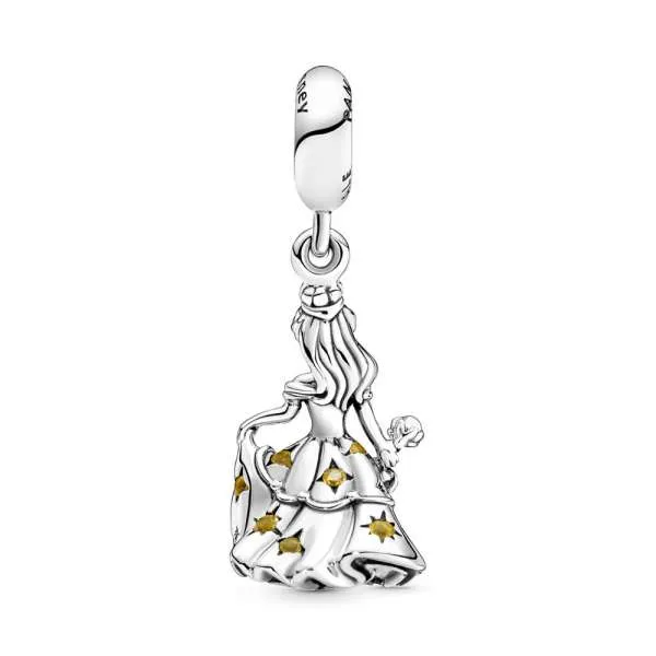 Talisman de tip pandantiv Frumoasa dansând din „Frumoasa și bestia” de la Disney