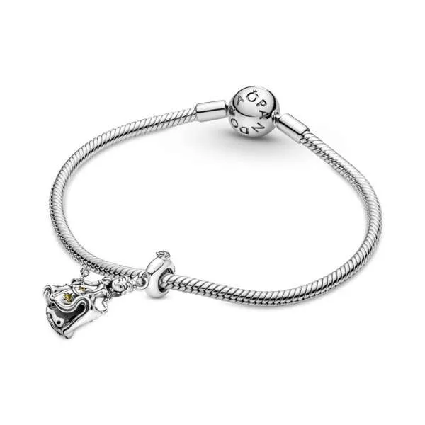 Talisman de tip pandantiv Frumoasa dansând din „Frumoasa și bestia” de la Disney
