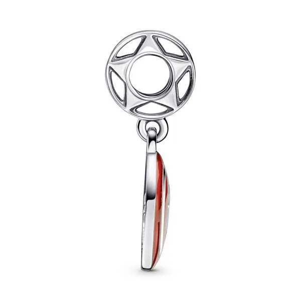 Talisman de tip pandantiv cu scutul lui Captain America din The Avengers de la Marvel
