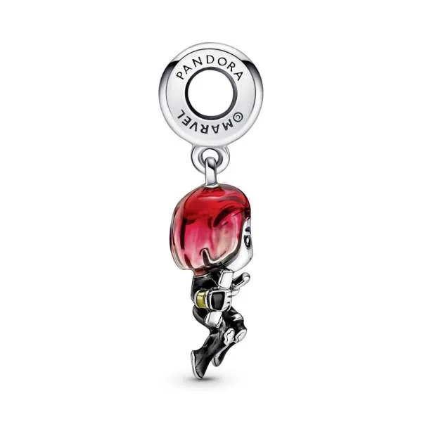 Talisman de tip pandantiv Black Widow din The Avengers de la Marvel