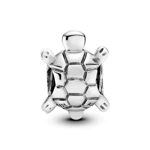 Talisman Broască ţestoasă din argint 925, cu zirconiu cubic