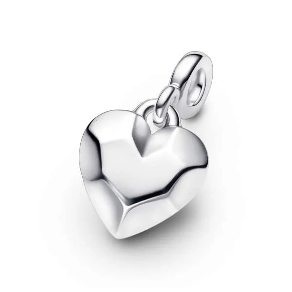 Мини-подвеска «Ограненное сердце» Pandora ME
