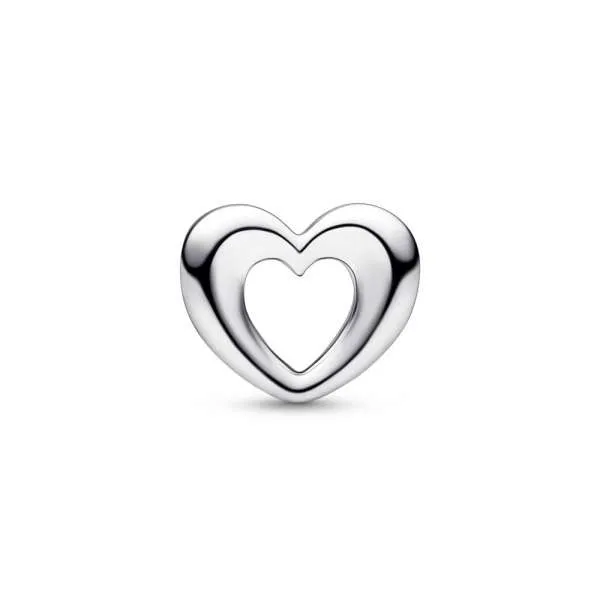 Шарм «Открытое блестящее сердце» 