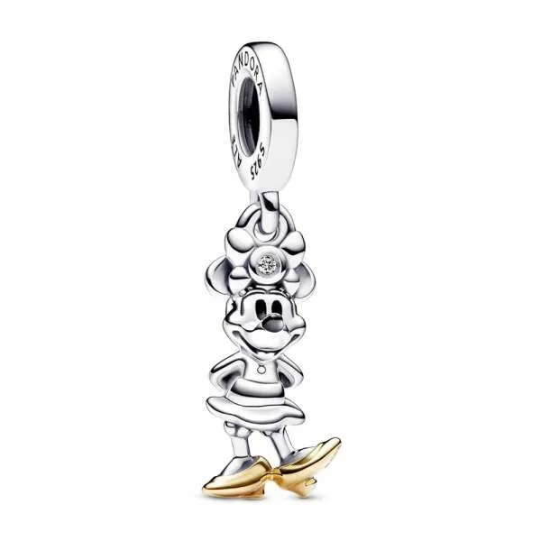 Talisman de tip pandantiv Minnie Mouse aniversarea Disney cu numărul 100 