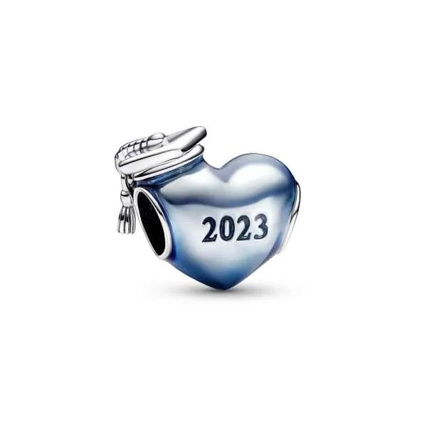 Talisman cu inimioară albastră pentru absolvire 2023 