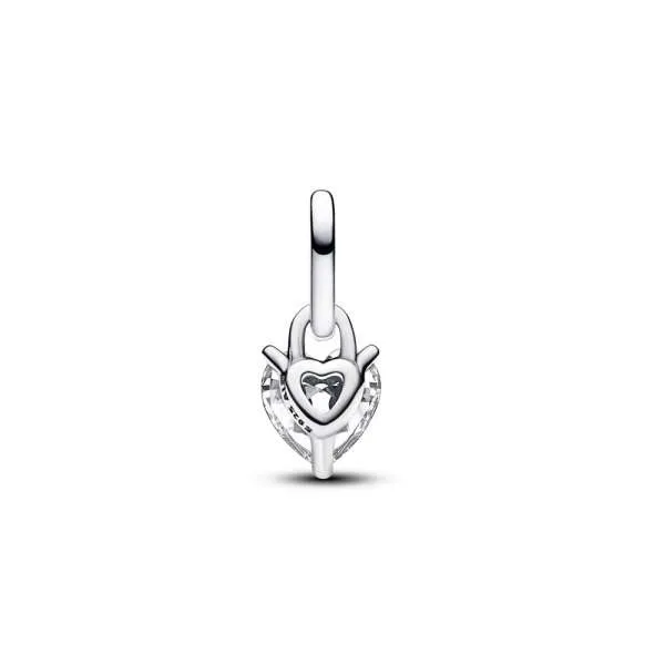 Mini talisman de tip pandantiv Inimioară cu fantă pentru cheie Pandora ME