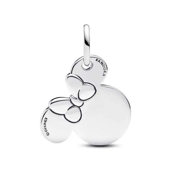 Talisman de tip pandantiv inscripționabil cu Minnie Mouse de la Disney