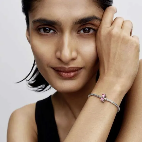 Шарм «Розовый бант» 