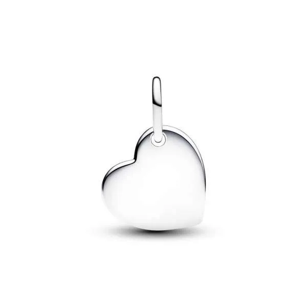 Подвеска-сердце для гравировки с красным камнем — Июль 