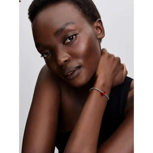 Подвеска — красное муранское стекло 