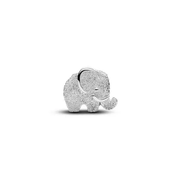 Mini talisman cu elefant texturat 