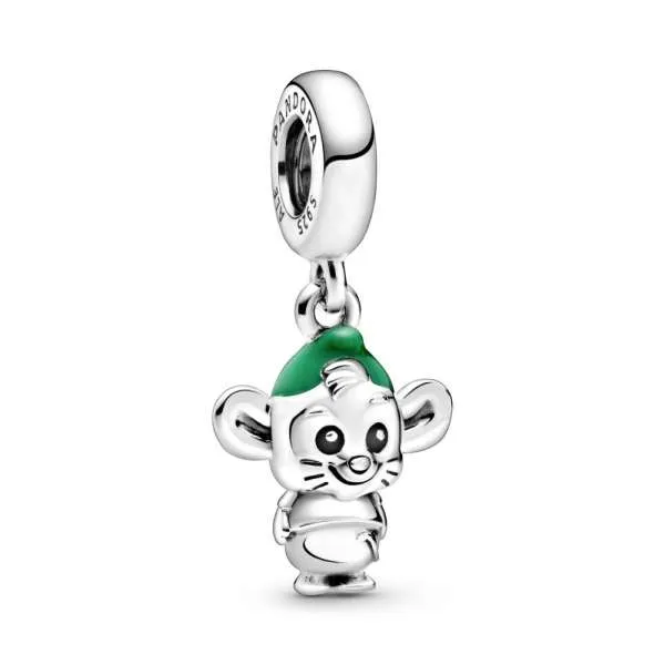Talisman de tip pandantiv cu șoricelul Gus - Cenușăreasa de la Disney
