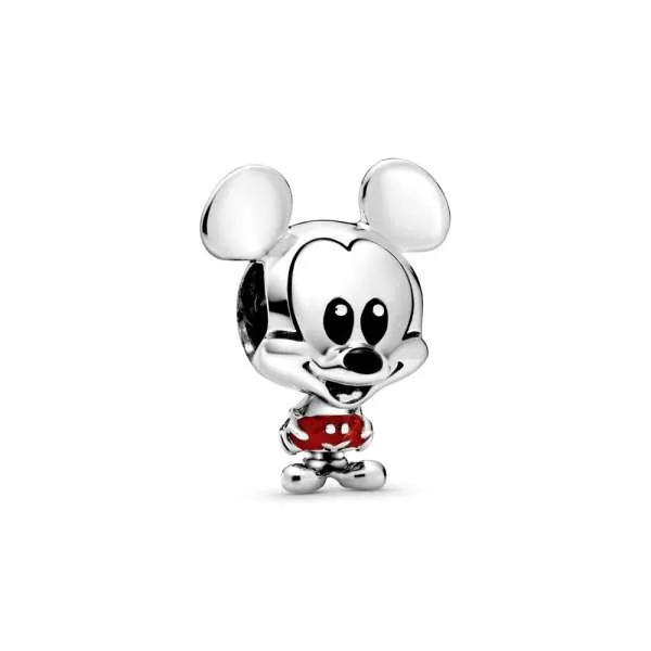Talisman cu Mickey Mouse cu pantaloni roșii de la Disney 