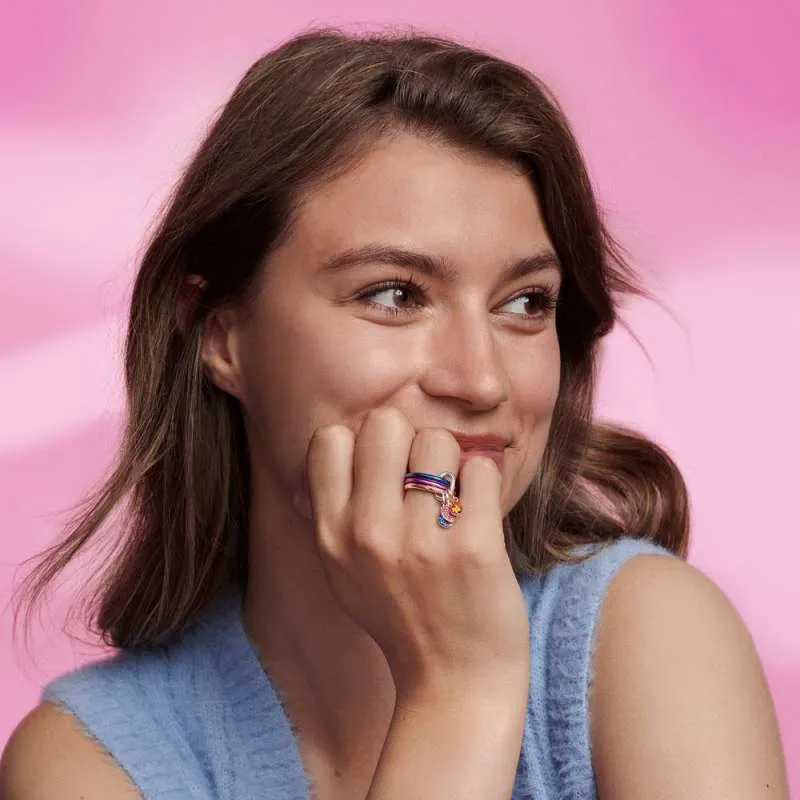 Inel violet superb Pandora ME