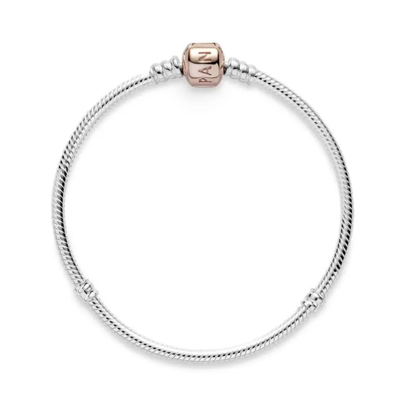 Brăţară Moments din Argint, Închizătoare PANDORA Rose