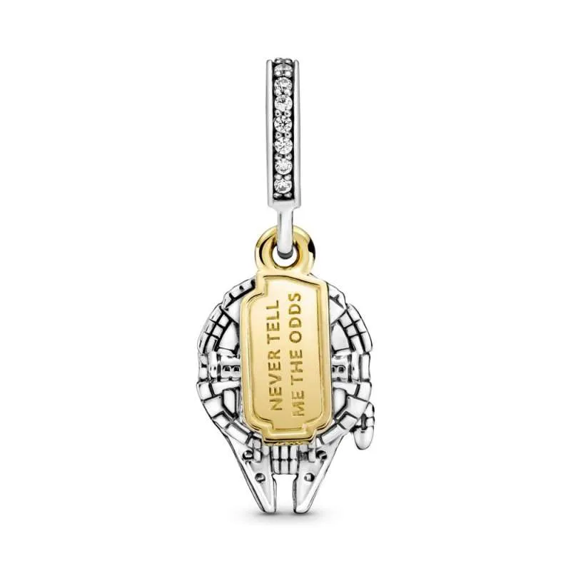 Talisman de tip pandantiv Millennium Falcon Star Wars