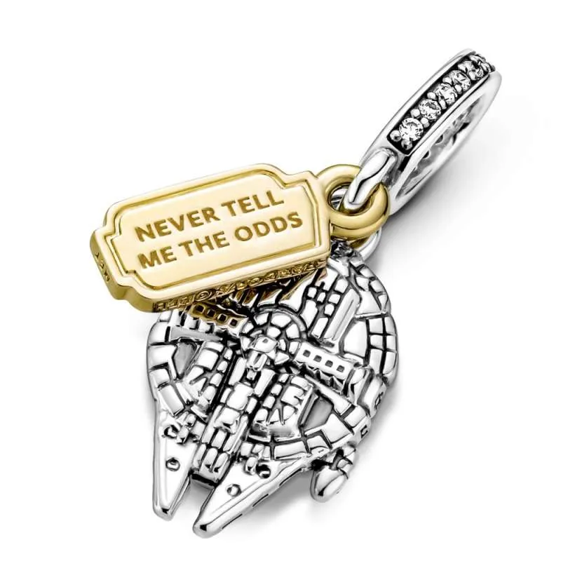 Talisman de tip pandantiv Millennium Falcon Star Wars