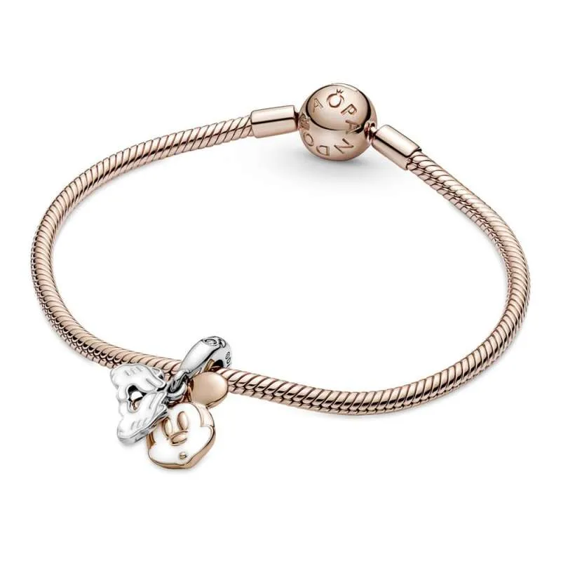 Talisman de tip pandantiv dublu cu Mickey Mouse de la Disney