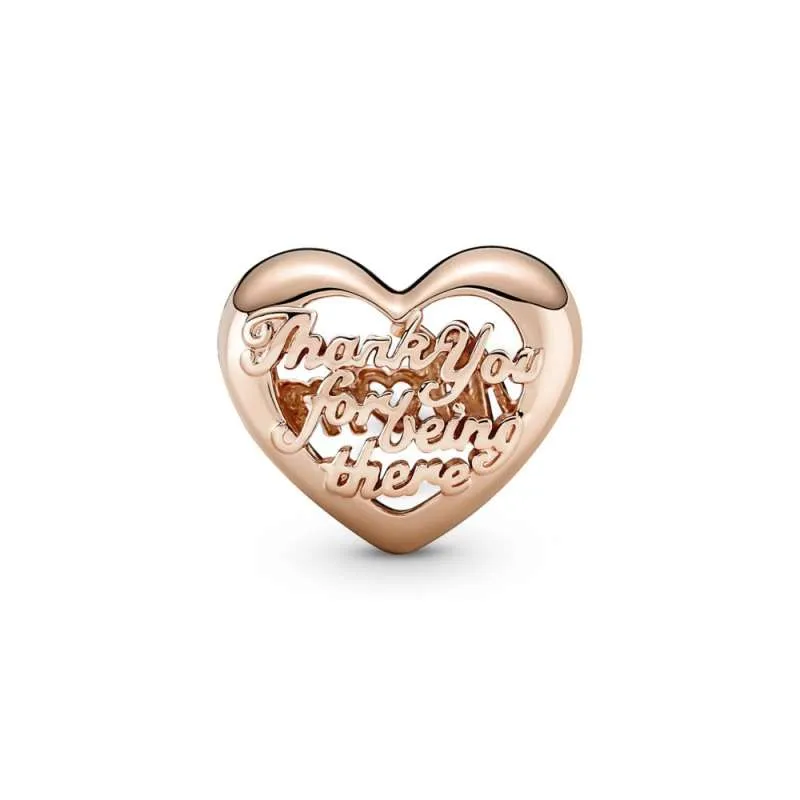 Talisman cu inimioară „Thank You Mum” (Îți mulțumesc, mamă)