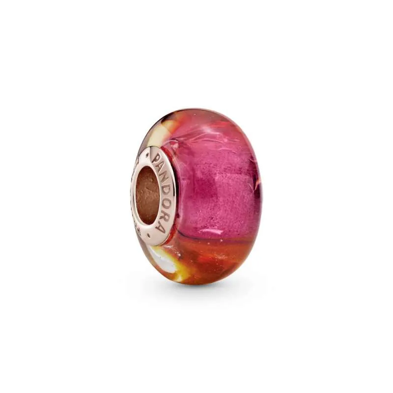 Talisman din sticlă de Murano Apus strălucitor