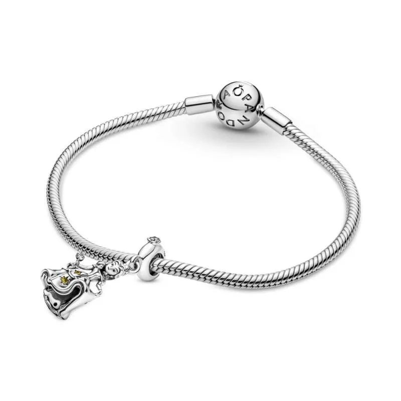 Talisman de tip pandantiv Frumoasa dansând din „Frumoasa și bestia” de la Disney
