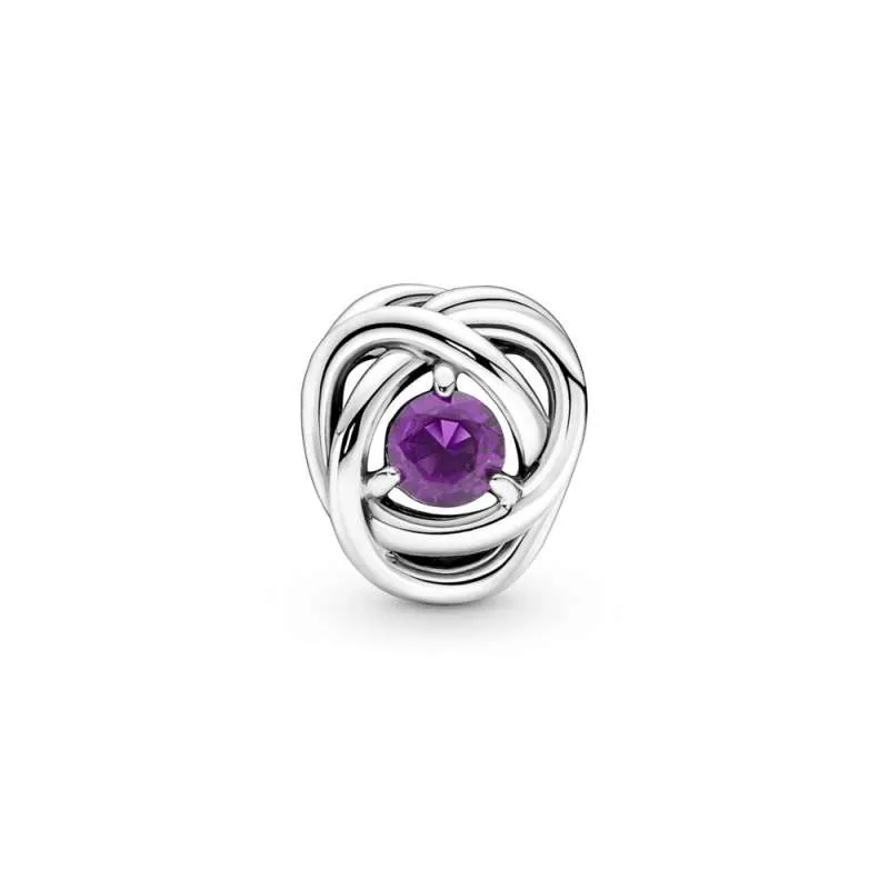 Talisman cu cerc al eternității violet