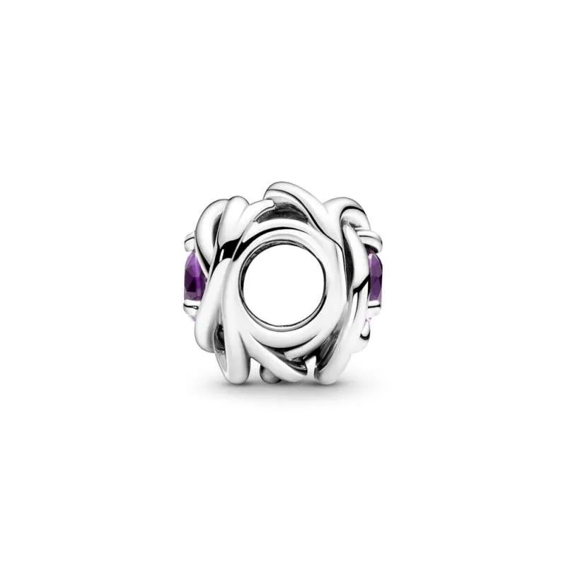 Talisman cu cerc al eternității violet