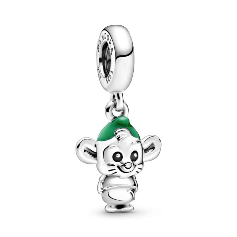 Talisman de tip pandantiv cu șoricelul Gus - Cenușăreasa de la Disney
