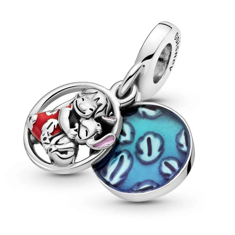 Talisman de tip pandantiv Familie cu Lilo & Stitch de la Disney