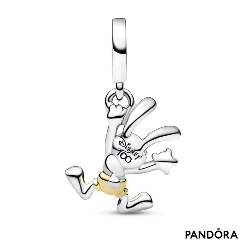 Talisman de tip pandantiv Oswald aniversarea Disney cu numărul 100