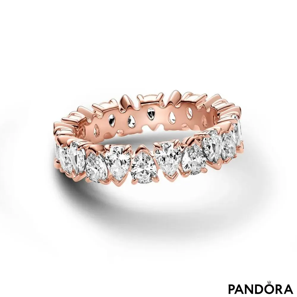 Кольцо Alternating Sparkling Band