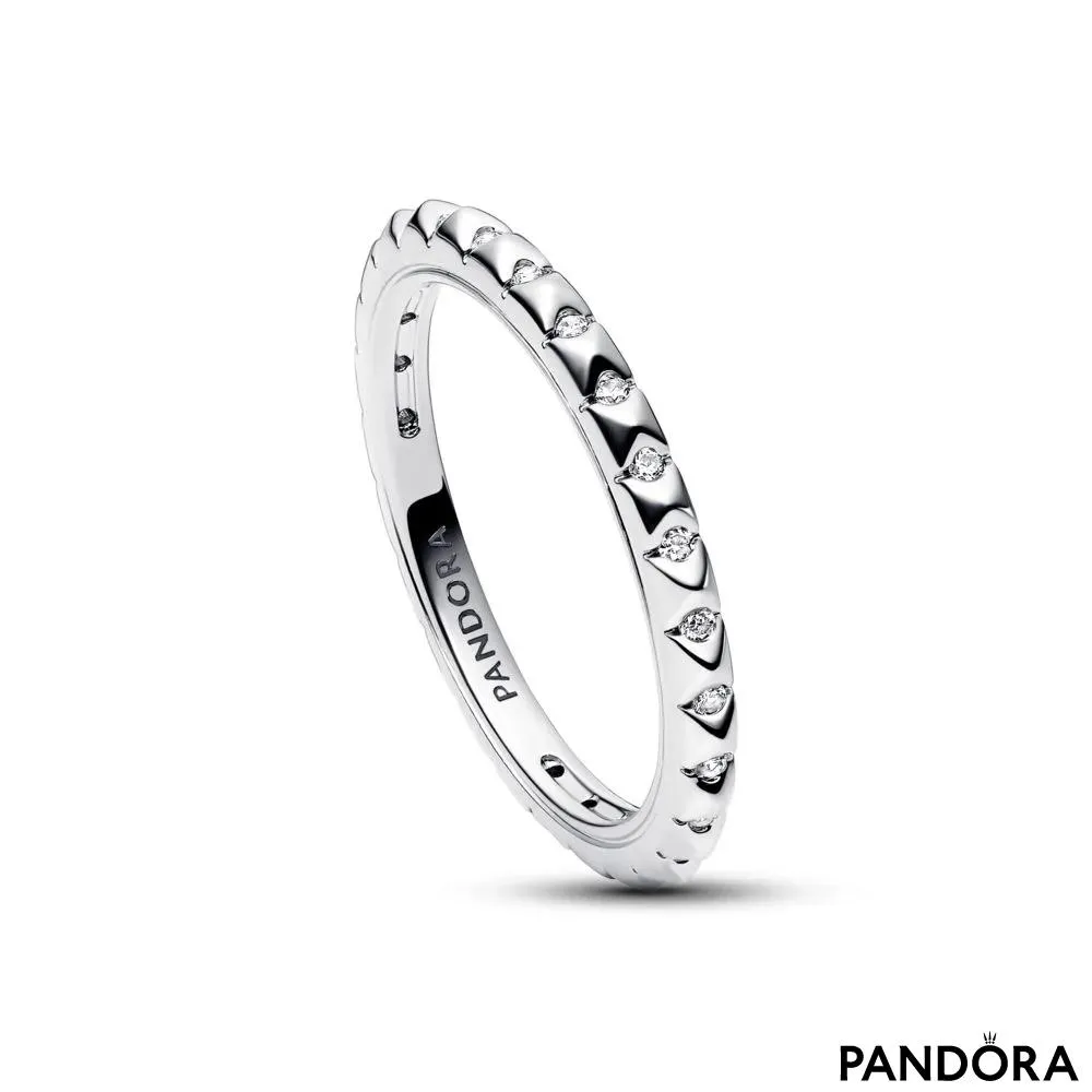 Кольцо-пирамида Pandora Me