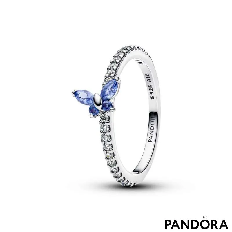 Кольцо «Сияющая бабочка» 