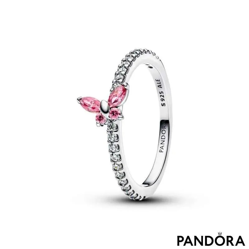 Кольцо «Сияющая бабочка» 