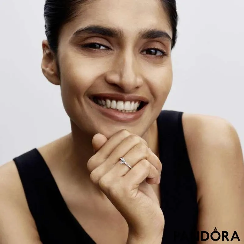 Кольцо «Сияющая бабочка» 