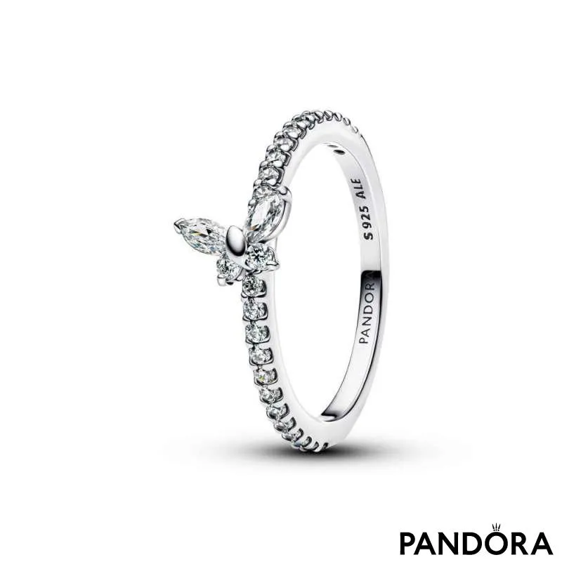 Кольцо «Сияющая бабочка» 