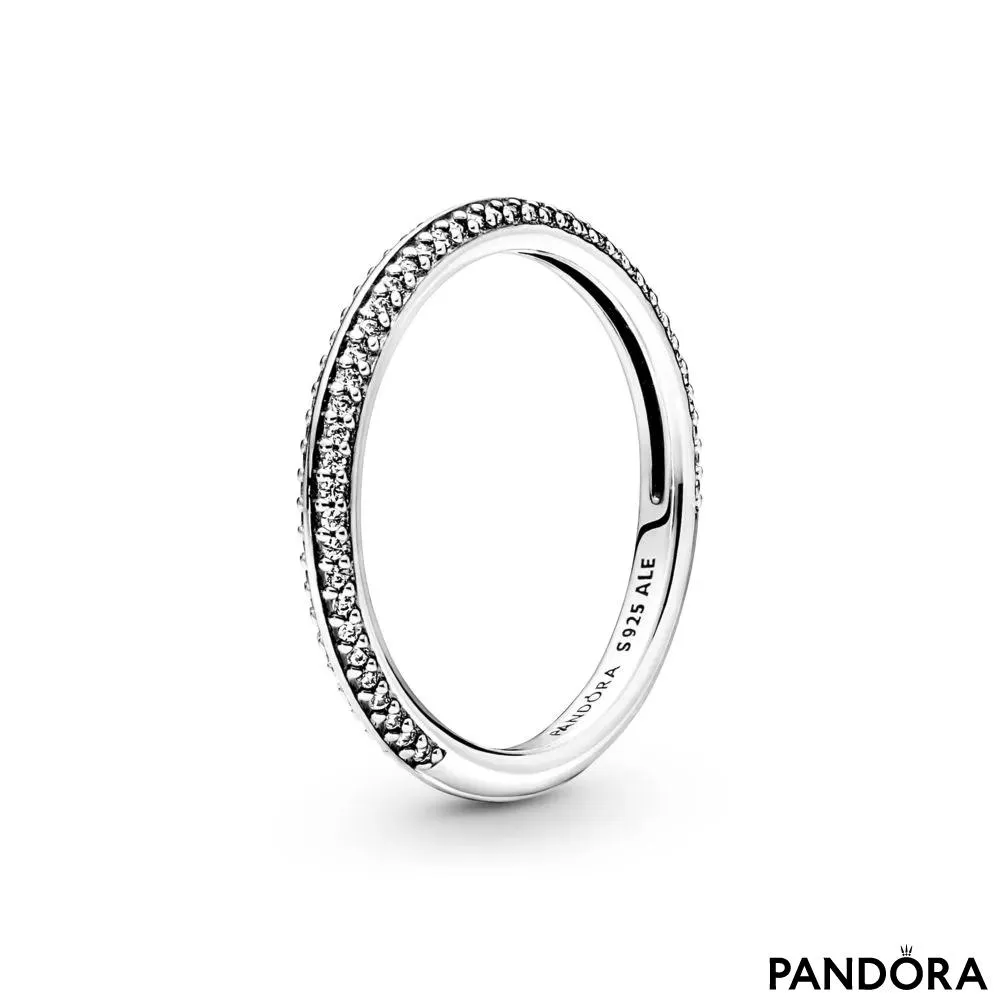 Кольцо паве Pandora ME
