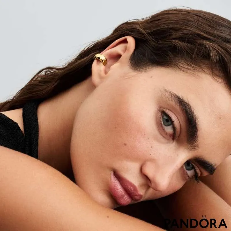 Cercel ondulat ear cuff