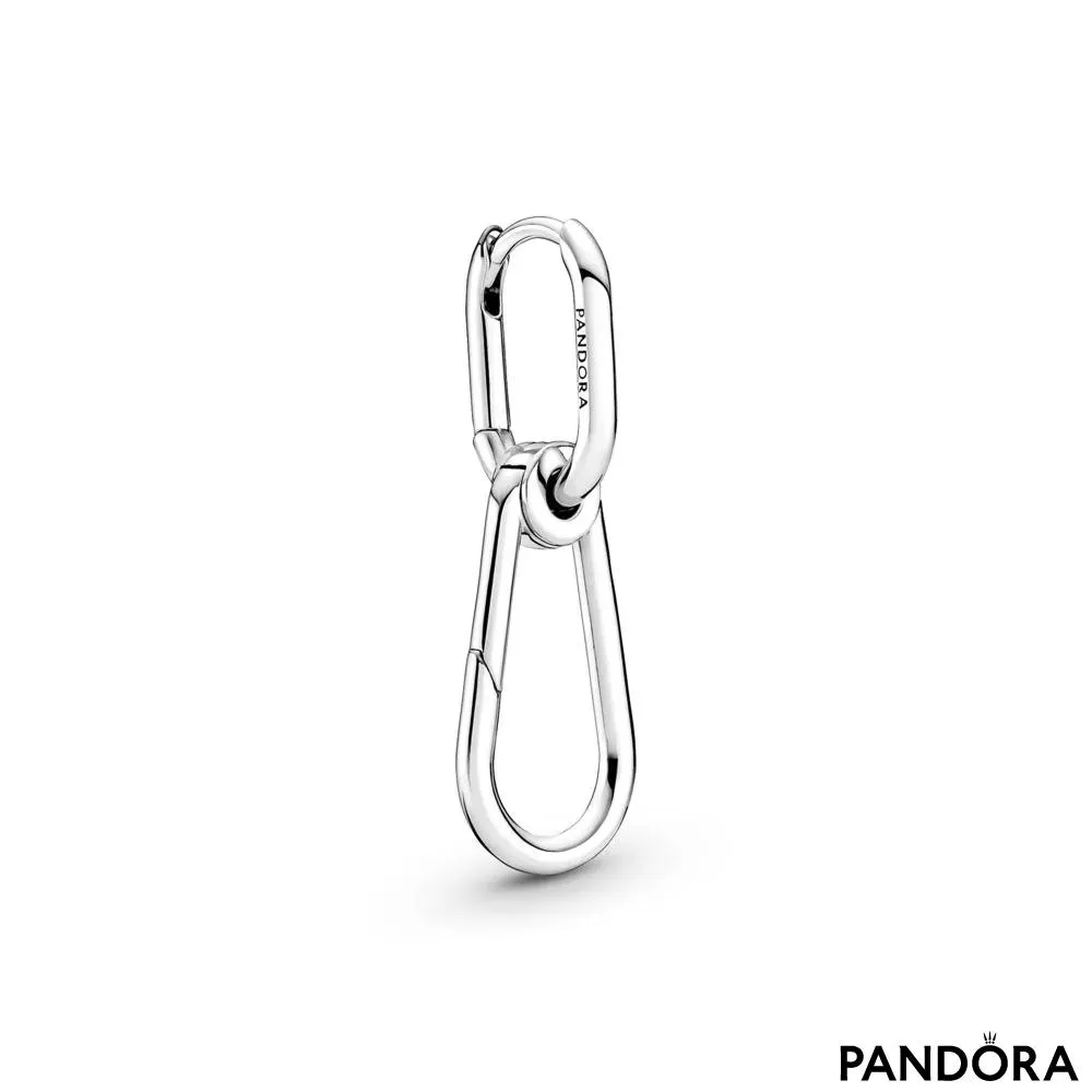 Cercel rotund cu verigă Pandora ME