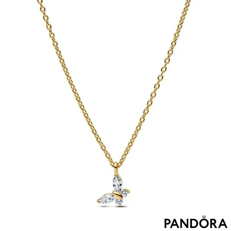 Colier cu pandantiv fluture 