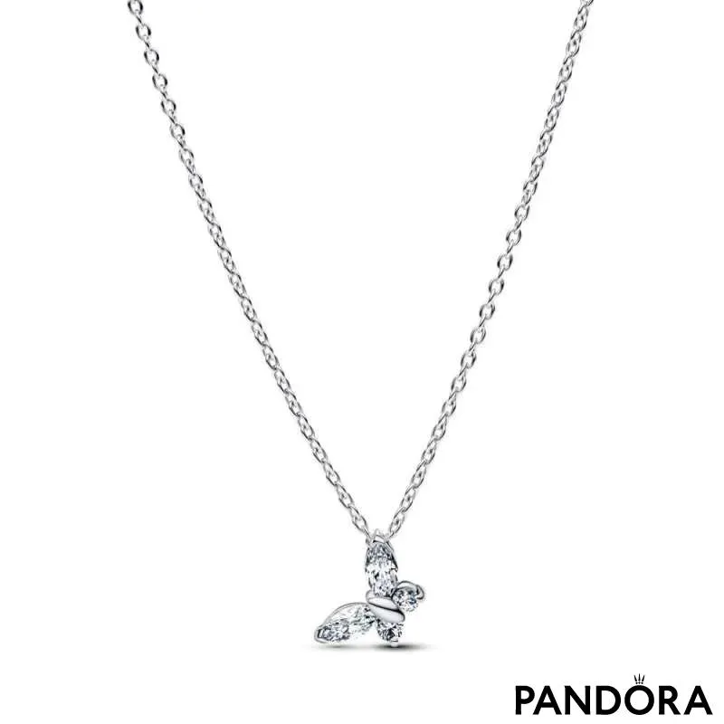 Colier cu pandantiv fluture 