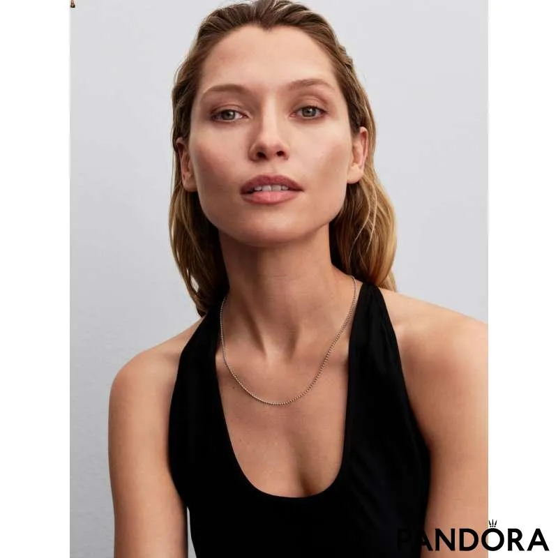 Colier cu lanț tip biluțe 