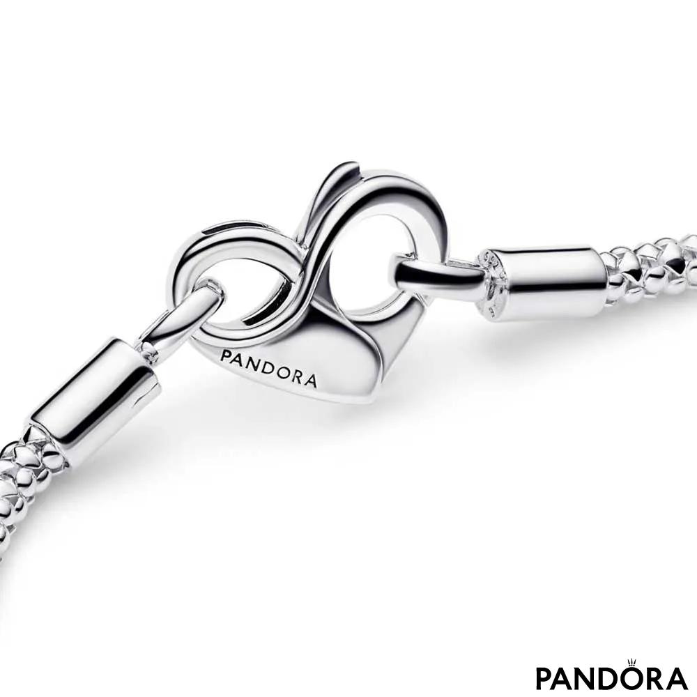 Рельефное ожерелье-цепочка Pandora Moments 