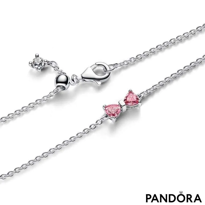 Браслет-цепь с бантом 