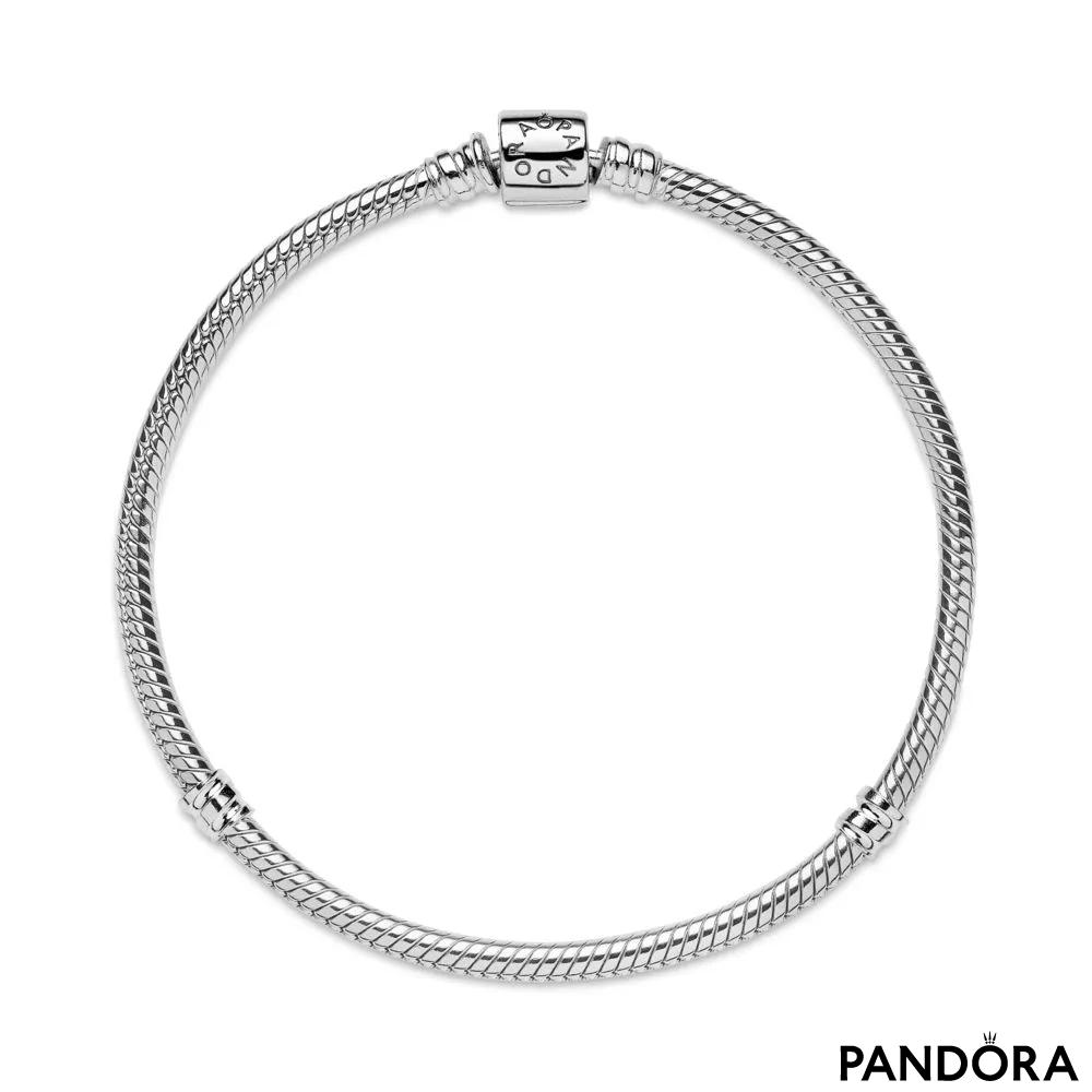 Brățară Pandora Moments, lanț clasic cu sistem de închidere cilindric 