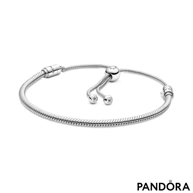 Brățară glisantă tip lanț clasic Pandora Moments