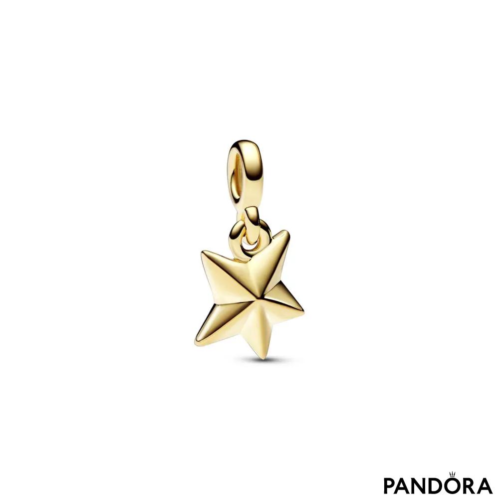 Мини-подвеска «Звезда с гранями» Pandora ME 