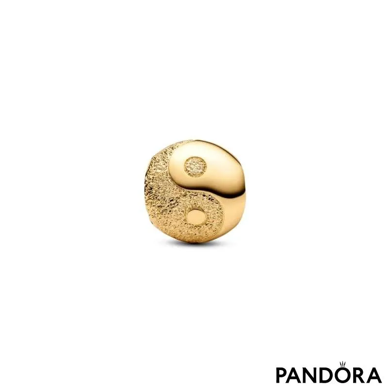 Mini talisman Yin și Yang texturat